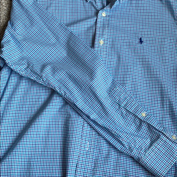 Ralph Lauren Gingham Oxford Shirt - Picture 3 of 5